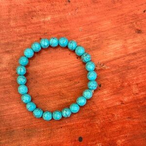 Turquoise Beaded Stretch Bracelet
